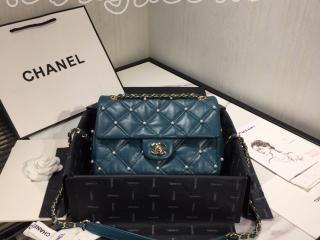 AS1202 B01474 CH704 シャネル バッグ スーパーコピー CHANEL ラムスキン & コスチューム パール フラップ バッグ レディース ショルダーバッグ 5色可選択