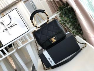 AS1357 B01917 94305 シャネル バッグ コピー CHANEL 20新作 ラムスキン スモール フラップ バッグ レディース ショルダーバッグ 3色可選択 ブラック