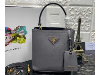 1BA217-4-S プラダ バッグ スーパーコピー PRADA Saffiano パニエ スモール サフィアーノレザー レディース ハンドバッグ 6色可選択