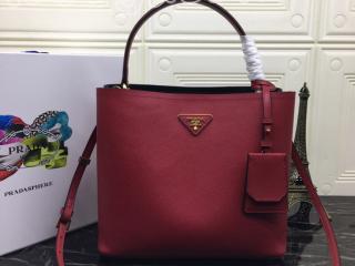 1BA211-4-S プラダ バッグ コピー PRADA Saffiano  パニエ サフィアーノレザーバッグ ハンドバッグ レディース ショルダーバッグ 6色可選択