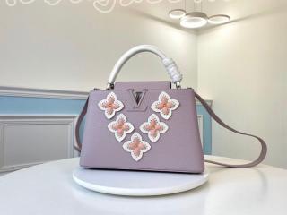 M53727 ルイヴィトン バッグ コピー 「LOUIS VUITTON」 カプシーヌ PM ハンドバッグ レディース ショルダーバッグ ブロン