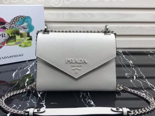 1BD127-2-S プラダ モノクローム バッグ スーパーコピー PRADA Monochrome レディース チェーンショルダーバッグ 7色選択可