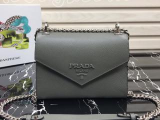 1BD127-4-S プラダ モノクローム バッグ スーパーコピー PRADA Monochrome レディース チェーンショルダーバッグ 7色選択可