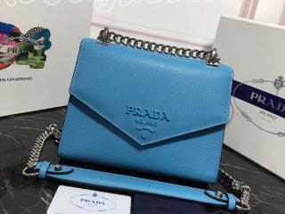 1BD127-7-S プラダ モノクローム バッグ コピー PRADA Monochrome レディース チェーンショルダーバッグ 7色選択可