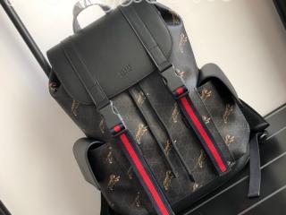 495563 G02CX 8675 グッチ バッグ スーパーコピー GUCCI ソフト GGスプリーム タイガー メンズ バックパック