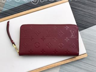 M63691 ルイヴィトン モノグラム・アンプラント 長財布 コピー 「LOUIS VUITTON」 ジッピー・ウォレット レディース ラウンドファスナー財布