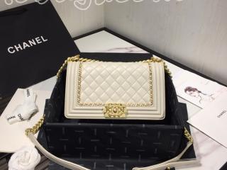 A67086 B01710 CH681 ボーイ シャネル バッグ スーパーコピー BOY CHANEL カーフスキン ハンドバッグ レディース ショルダーバッグ 4色可選択