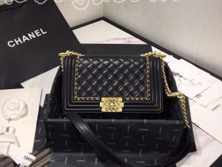 A67086 B01710 CH682 ボーイ シャネル バッグ コピー BOY CHANEL カーフスキン ハンドバッグ レディース ショルダーバッグ 4色可選択