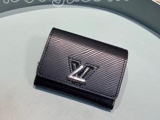 M63322 ルイヴィトン エピ 財布 コピー 「LOUIS VUITTON」 ポルトフォイユ･ツイスト コンパクト XS レディース 三つ折り財布 5色可選択 ノワール