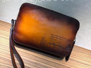 Berluti クラッチバッグProfil Venezia 紳士用16*24*6cm