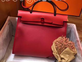 エルメス新作　ショルダーバッグ・ポシェット Herbag Zip 31バッグ Rouge Piment