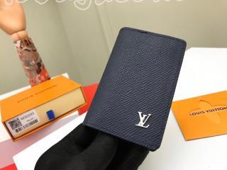 M30293 ルイヴィトン タイガ 財布 コピー 「LOUIS VUITTON」 オーガナイザー・ドゥ ポッシュ メンズ 二つ折り財布 2色可選択 ネイビー