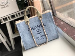 A66941-16 シャネル バッグ コピー CHANEL ショッピング バッグ ミックス ファイバー & カーフスキン レディース トートバッグ