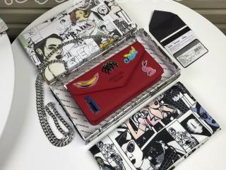 1DH044-6 プラダ バッグ スーパーコピー PRADA 19新作 Saffiano サフィアーノレザー ミニバッグ レディース ショルダーバッグ 6色可選択