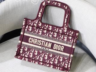 M1271ZRIW_M974 ディオール バッグ スーパーコピー “DIOR MINI BOOK TOTE” “ディオール オブリーク” バミニバッグ レディース トートバッグ