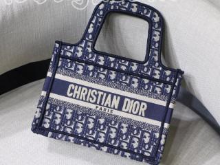 M1271ZRIW_M928 ディオール バッグ コピー “DIOR MINI BOOK TOTE” “ディオール オブリーク” バミニバッグ レディース トートバッグ