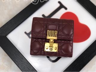 Addict2060-3 ディオール 財布 コピー DIOR “DIORADDICT” レディース 三つ折り財布 4色可選択