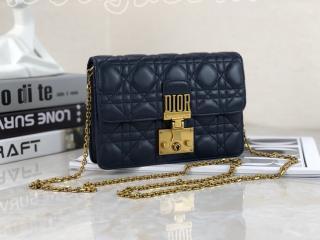 Addict2056-5 ディオール 財布 コピー DIOR “DIORADDICT” レディース チェーンショルダー 二つ折り財布 6色可選択