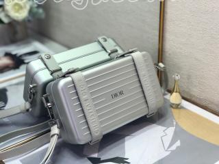 2DRCA295YWT_H31E ディオール バッグ コピー “DIOR AND RIMOWA” アルミニウム＆グレインドカーフスキン パーソナル クラッチバッグ 4色可選択