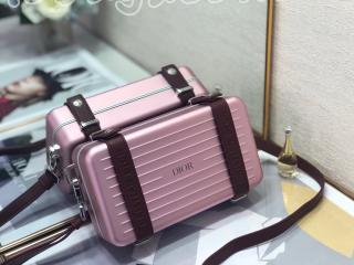 2DRCA295YWT_H30E ディオール バッグ スーパーコピー “DIOR AND RIMOWA” アルミニウム＆グレインドカーフスキン パーソナル クラッチバッグ 4色可選択