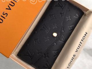 M60565 ルイヴィトン モノグラム・アンプラント 長財布 コピー 「LOUIS VUITTON」 Curieuse wallet レディース 二つ折り財布 2色可選択