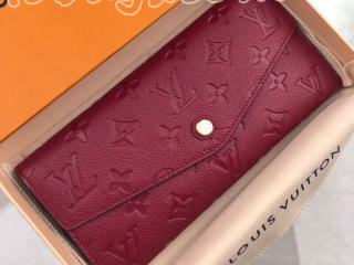 M60341 ルイヴィトン モノグラム・アンプラント 長財布 スーパーコピー 「LOUIS VUITTON」 Curieuse wallet レディース 二つ折り財布 2色可選択