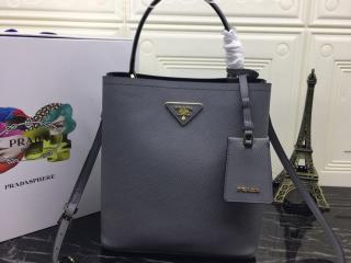 1BA212-2ERX-3-S プラダ バッグ コピー PRADA S級品 Saffiano プラダ パニエ サフィアーノレザーバッグ ハンドバッグ レディース ショルダーバッグ 10色可選択