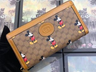 ‎602532 HWUBM 8559 グッチ 長財布 スーパーコピー DISNEY (ディズニー) x GUCCI ジップアラウンドウォレット レディース ラウンドファスナー財布