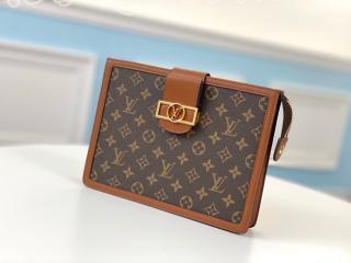 M69184 ルイヴィトン モノグラム・リバース バッグ コピー 「LOUIS VUITTON」 ポシェット・ドーフィーヌ レディース クラッチバッグ