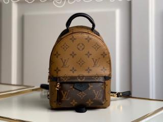 M44872 ルイヴィトン モノグラム・リバース バッグ コピー 「LOUIS VUITTON」 Palm Springs パームスプリングス バックパック MINI レディースバッグ