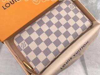 N63503 ルイヴィトン ダミエ・アズール 長財布 スーパーコピー 「LOUIS VUITTON」 Zippy ジッピー・ウォレット レディース ラウンドファスナー財布