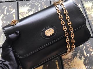 576421 1DB0X 1000 グッチ バッグ スーパーコピー GUCCI レザー スモール レディース ショルダーバッグ 3色可選択 ブラック