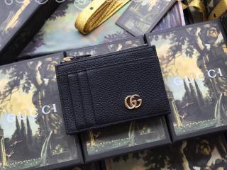 574804 CAO0G 1000 グッチ 財布 スーパーコピー GUCCI 〔GGマーモント〕 レディース カードケース 2色可選択  ブラック