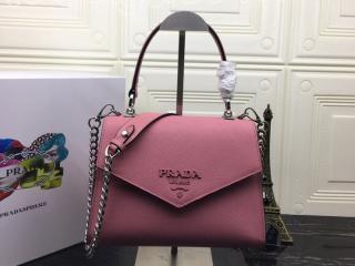 1BA186-S-3 プラダ バッグ コピー S級品 PRADA Monochrome Saffiano モノクローム サフィアーノレザー ハンドバッグ レディース ショルダーバッグ 5色可選択