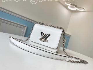 M56118 ルイヴィトン エピ バッグ スーパーコピー 「LOUIS VUITTON」 TWIST ツイスト MINI レディース ショルダーバッグ 4色可選択 ブロン