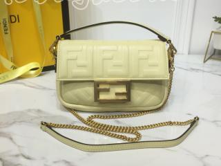 8BS017-2 フェンディ バッグ スーパーコピー FENDI N級 BAGUETTE バゲット ナッパレザー ミニバッグ レディース ショルダーバッグ 6色可選択