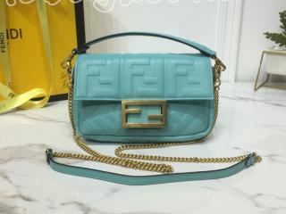 8BS017-3 フェンディ バッグ コピー FENDI N級 BAGUETTE バゲット ナッパレザー ミニバッグ レディース ショルダーバッグ 6色可選択