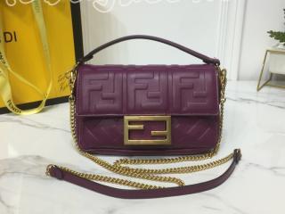 8BS017-4 フェンディ バッグ スーパーコピー FENDI N級 BAGUETTE バゲット ナッパレザー ミニバッグ レディース ショルダーバッグ 6色可選択