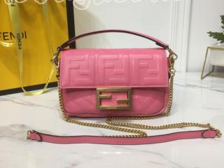 8BS017-5 フェンディ バッグ コピー FENDI N級 BAGUETTE バゲット ナッパレザー ミニバッグ レディース ショルダーバッグ 6色可選択