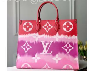 M45121 ルイヴィトン モノグラム バッグ コピー 「LOUIS VUITTON」 ONTHEGO LVエスカル オンザゴー GM レディース トートバッグ 3色可選択 ルージュ