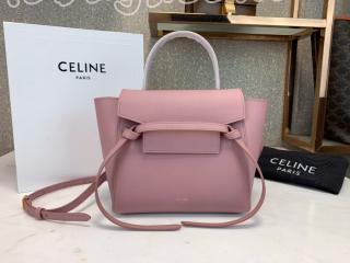 189003ZVA-1 セリーヌ バッグ コピー CELINE N級 Belt Nano ベルトバッグ ナノ / グレインドカーフスキン レディース ショルダーバッグ 21色可選択