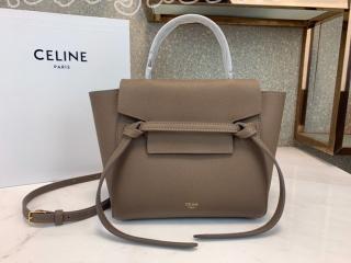 189003ZVA-3 セリーヌ バッグ コピー CELINE N級 Belt Nano ベルトバッグ ナノ / グレインドカーフスキン レディース ショルダーバッグ 21色可選択