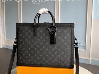 M44952 ルイヴィトン モノグラム・エクリプス バッグ スーパーコピー 「LOUIS VUITTON」 ソフトトランク・ブリーフケース ビジネスバッグ メンズ ショルダーバッグ