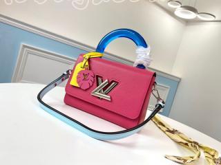 M56131 ルイヴィトン エピ バッグ スーパーコピー 「LOUIS VUITTON」 ツイスト MM レディース ショルダーバッグ 3色可選択 グルナード