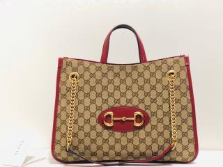 621144 GY5OG 8561 グッチ バッグ スーパーコピー GUCCI 1995 ホースビット ミディアム レディース トートバッグ 2色可選択