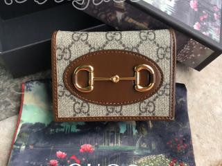 621887 92TCG 8563 グッチ 財布 コピー GUCCI 〔グッチ 1955 ホースビット〕カードケース ウォレット（コイン＆紙幣入れ付き）二つ折り財布 2色可選択