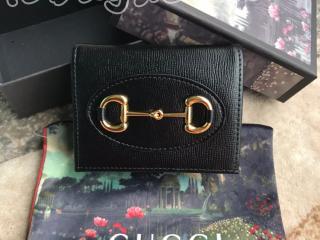 621887 0YK0G 1000 グッチ 財布 スーパーコピー GUCCI 〔グッチ 1955 ホースビット〕カードケース ウォレット（コイン＆紙幣入れ付き）二つ折り財布 2色可選択