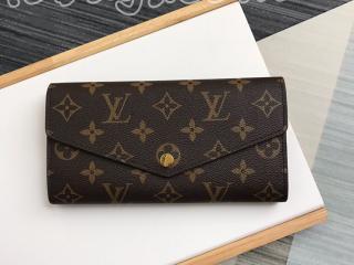 M62234 ルイヴィトン モノグラム 財布 コピー 「LOUIS VUITTON」 Sarah ポルトフォイユ・サラ レディース 二つ折り財布 4色可選択 フューシャ