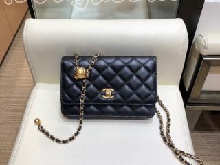 AP1450 B02991 94305 シャネル 財布 コピー CHANEL Wallet On Chain ラムスキン チェーンウォレット レディース ショルダーバッグ 7色可選択