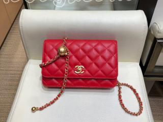 AP1450 B02991 CH604 シャネル 財布 コピー CHANEL Wallet On Chain ラムスキン チェーンウォレット レディース ショルダーバッグ 7色可選択